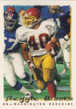 Reggie Brooks Washington Redskins 1995 Topps NFL #169
